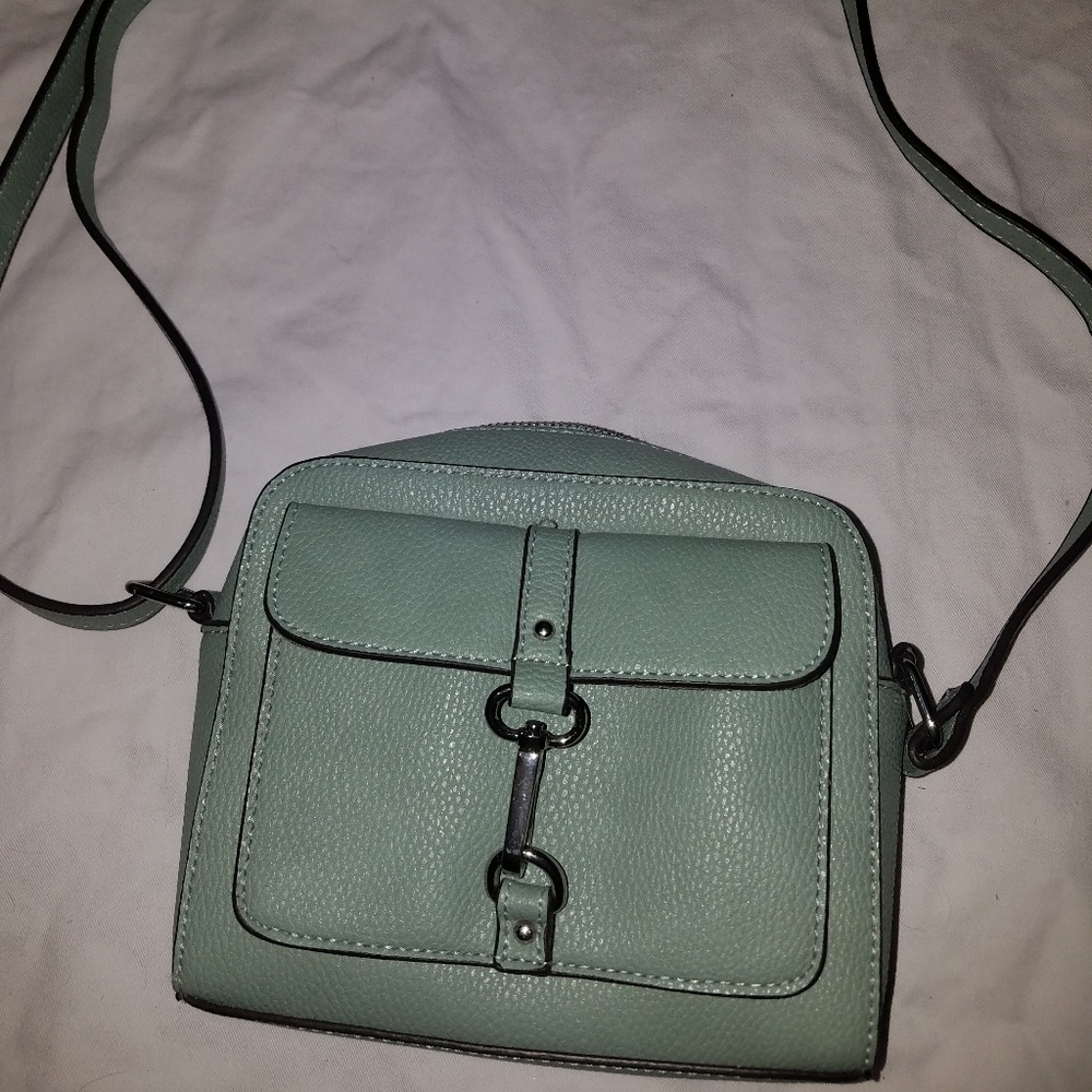 Teal purse